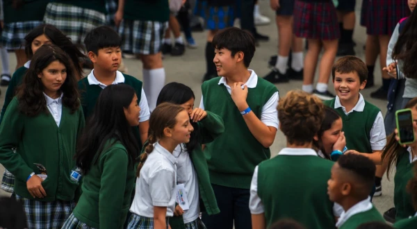 Children congregate at the Archdiocese of Los Angeles' annual Missionary Childhood Association Mass at the Cathedral of Our Lady of the Angels on Oct. 16, 2024. Credit: Archdiocese of Los Angeles