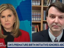 Senior fellow at the National Catholic Bioethics Center Joseph Meaney speaks to “EWTN News Nightly” anchor Tracy Sabol on Tuesday, Nov. 19, 2024.