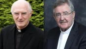 Archbishop Dermot Farrell of Dublin (left) and Bishop William Crean of Cloyne (Ireland)