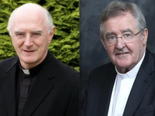 Archbishop Dermot Farrell of Dublin (left) and Bishop William Crean of Cloyne (Ireland)