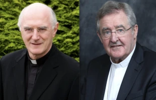 Archbishop Dermot Farrell of Dublin (left) and Bishop William Crean of Cloyne (Ireland) Irish Catholic Bishops’ Conference