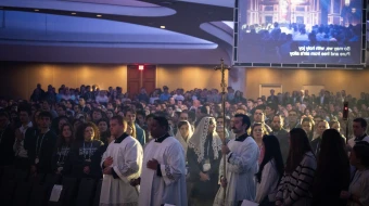 Spirits were uplifted and joyful following the concluding Mass at the end of the SEEK25 conference on Sunday, Jan. 5, 2025, as some 3,500 young Catholics, priests, and religious poured out of the Washington Hilton in downtown Washington, D.C.