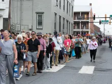Many people were struck by the number of people who took part in the Eucharistic procession in Emmitsburg, Maryland, on June 6, 2024.