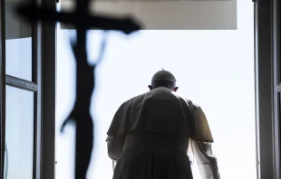 Pope Francis at his Angelus address on Jan. 29, 2023. Vatican Media