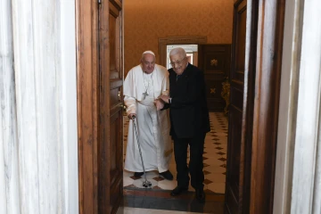 Pope Francis and Abbas