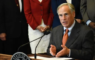 Gov. Abbott of Texas signed a law banning transgender procedures for children. Shutterstock