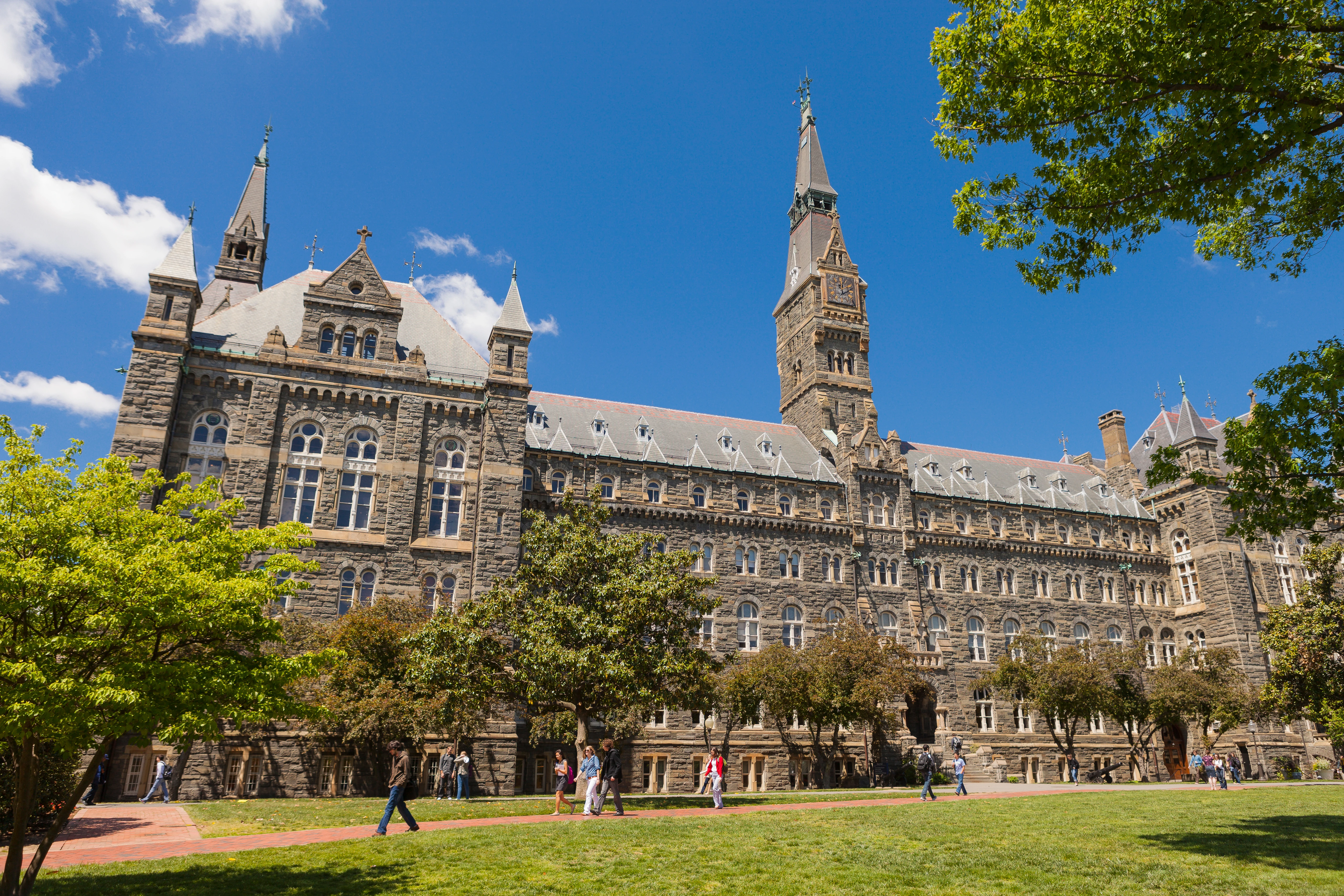 Georgetown investigates vandalism of crucifix and Mary statue as ‘potential hate crimes’