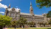 Georgetown University, located in Washington, D.C., is the nation’s oldest Catholic and Jesuit university.