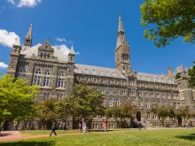 Georgetown University, located in Washington, D.C., is the nation’s oldest Catholic and Jesuit university.