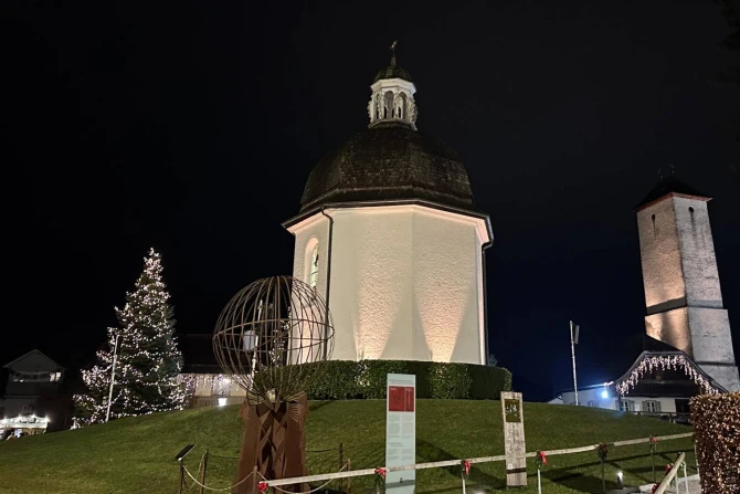 The Silent Night Memorial Chapel in Oberndorf, Austria