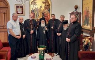 Leaders of churches in Jerusalem issued a statement calling for an end to the humanitarian crisis in Gaza. Credit: Courtesy of the Latin Patriarchate of Jerusalem