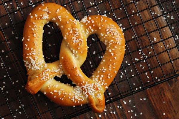 Soft pretzel. Credit: Marie C Fields/Shutterstock