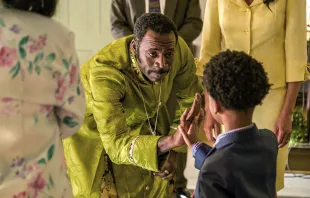 Actor Demetrius Grosse as Rev. Martin in the new movie "Sound of Hope: The Story of Possum Trot," which will be released in theaters on July 4, 2024. Credit: Angel Studios