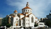 St. Elie and St. Gregory the Illuminator Armenian Catholic Cathedral in Beirut.