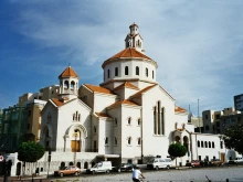 St. Elie and St. Gregory the Illuminator Armenian Catholic Cathedral in Beirut.