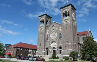 The exterior of St. Stanislaus Kostka Parish is seen in Michigan City, Indiana. Credit: St. Stanislaus Kostka Parish