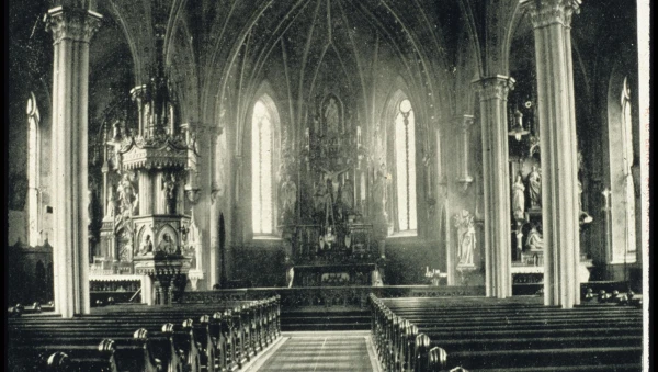 St. Boniface as it appeared in the 1880s. Credit: Photo courtesy of John Maurer