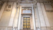 The Holy Door of St. Peter’s Basilica.