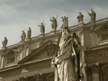 Facade of St. Peter's Basilica.
