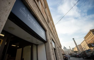 The Vatican on Oct. 31, 2024, inaugurated a center to welcome pilgrims and tourists before they visit St. Peter’s Basilica. Credit: Daniel Ibañez/CNA