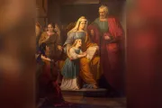 St. Joachim, the little Virgin Mary, and St. Anne