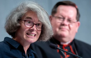 Sister Nathalie Becquart, who serves as an undersecretary for the Church’s ongoing Synod on Synodality, was recently named on the BBC’s list of 100 inspiring and influential women around the world. Daniel Ibañez/CNA