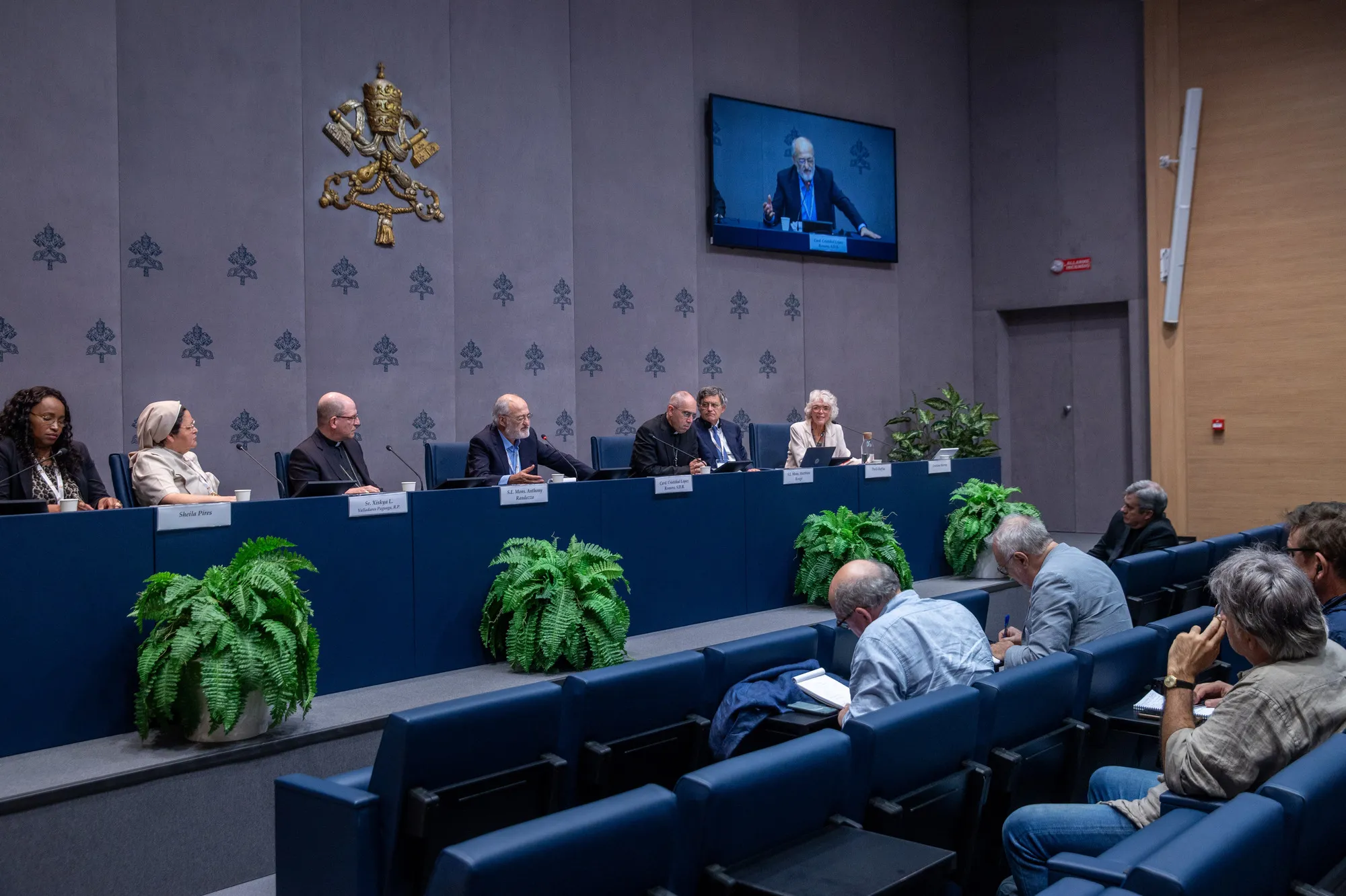 Closing the first week of meetings, Synod on Synodality participants from different continents put a spotlight on the plight of the world’s poor and vulnerable at a press briefing held in the Vatican on Oct. 4, 2024, the feast day of St. Francis of Assisi. ?w=200&h=150