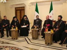 The heads of Churches and their representatives in Syria meet the de facto leader.