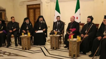 The heads of Churches and their representatives in Syria meet the de facto leader.