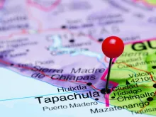 Tapachula, Mexico, on the southern border with Guatemala.