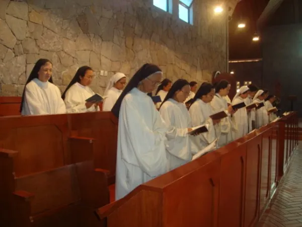 The center of the day at the Gedono monastery is Mass. The Cistercian sisters also gather to pray the Divine Office — also called The Liturgy of the Hours — seven times a day, starting before dawn and ending at 7:30 p.m. Credit: Monastery of Gedono