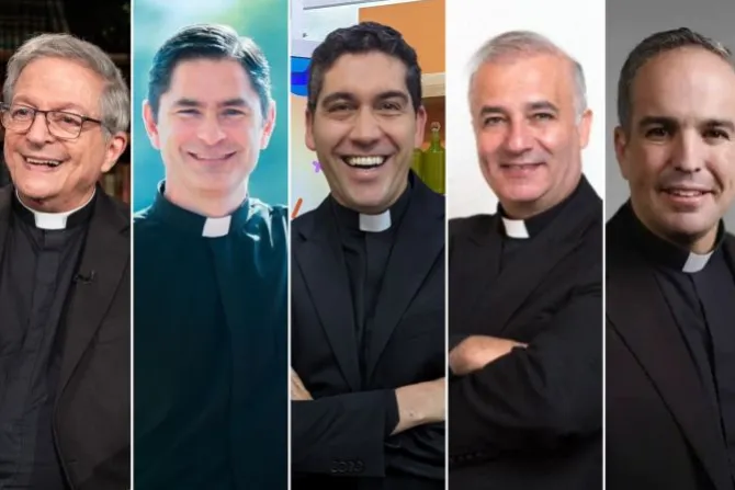 Hispanic priests on social media