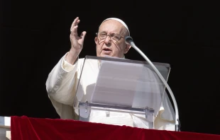 At the Angelus on Nov. 3, 2024, Pope Francis asked for prayers for Valencia, a region in southeast Spain that was hit by devastating flash flooding in late October. Credit: Vatican Media