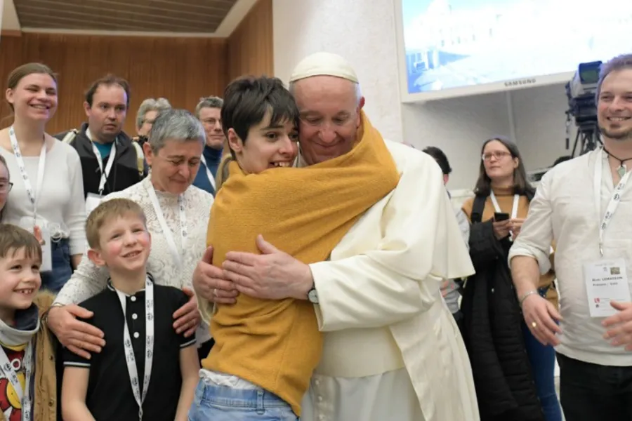 Pope Francis’ general audience in the Paul VI Hall at the Vatican, Feb. 9, 2022.?w=200&h=150