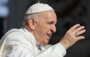 Pope Francis’ general audience in St. Peter’s Square, June 15, 2022. Daniel Ibáñez/CNA.