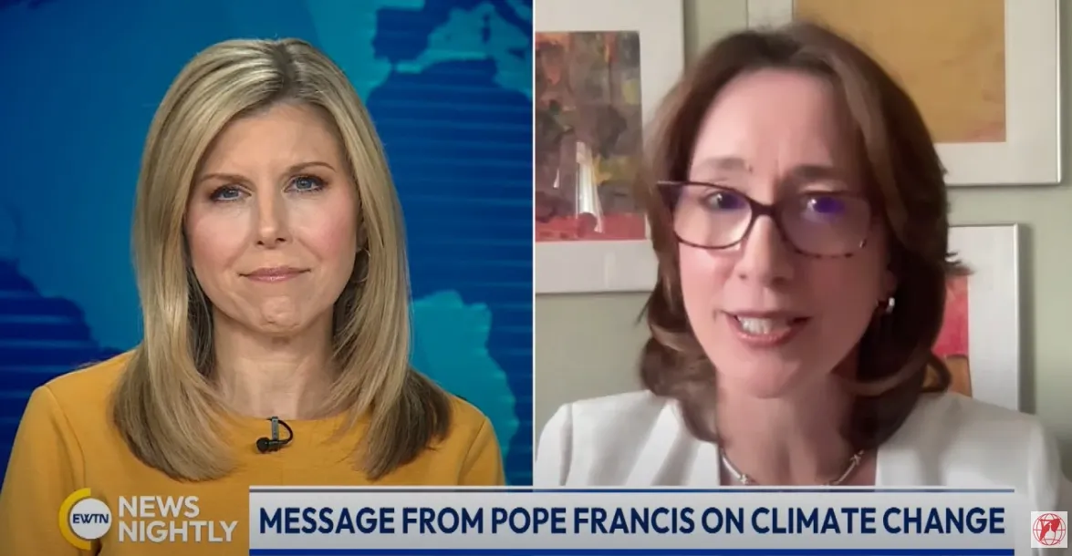 “EWTN News Nightly” host Tracy Sabol speaks with Dr. Erin Lothes, a Catholic environmental theologian and senior manager of the Laudato Si’ Animators Program with the Laudato Si’ Movement, on on May 9, 2024.?w=200&h=150