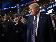 “God was with me,” Trump said on Wednesday while speaking to a group of convention delegates, adding the close call “in many ways changes your attitude, your viewpoint on life. I think, honestly, you appreciate God even more.”