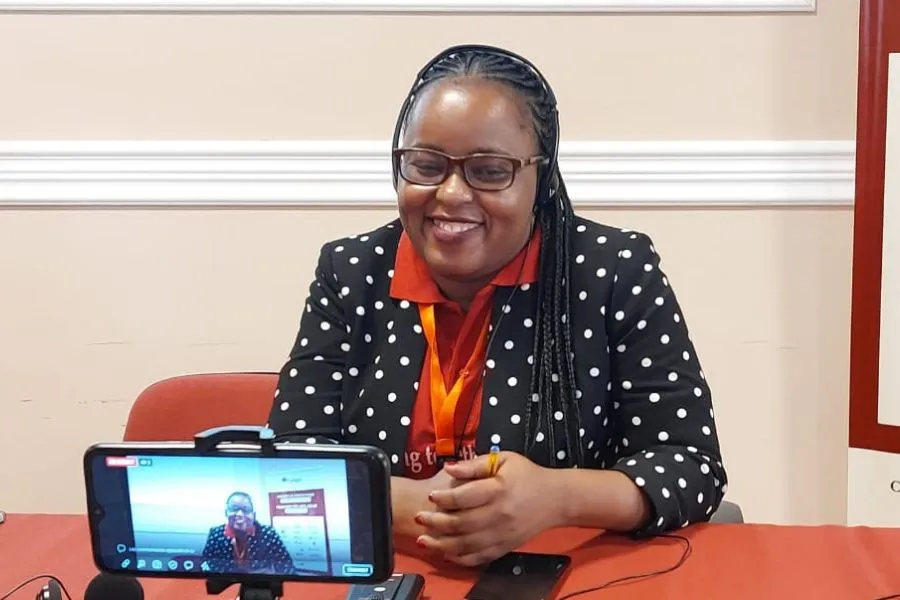 Lucy Esipila, Caritas Africa secretary-general, sent a message of congratulations to ACI Africa on the occasion of its fifth anniversary: “This milestone is a testament to the invaluable service that ACI Africa provides in the realm of EWTN.” Credit: Caritas Africa