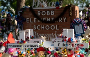 The first day of school at Sacred Heart Catholic School in Uvalde, Texas, Aug. 15, 2022. Catholic Extension