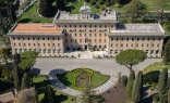 The Vatican City’s Governor’s Palace (Palazzo del Governatorato in Vaticano), the building that is the seat of the Pontifical Commission for Vatican City State in the Vatican Gardens.