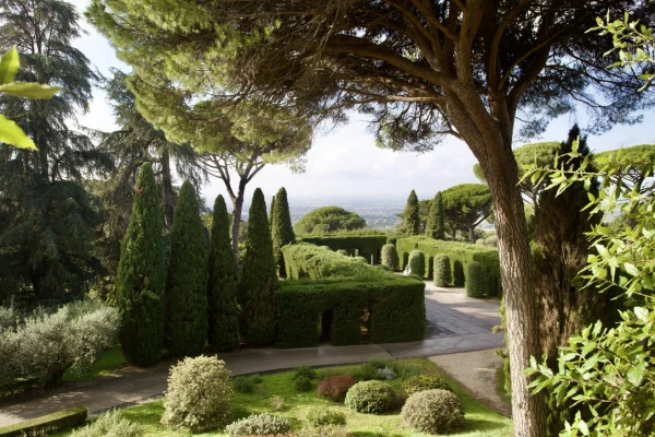 The Vatican Gardens at Castel Gandolfo. Credit: Courtney Mares/CNA