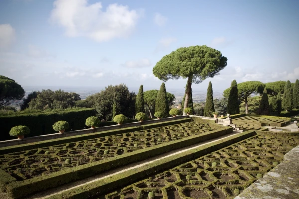 The Vatican Gardens at Castel Gandolfo. Credit: Courtney Mares/CNA