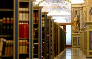 A view of the Vatican Apostolic Library in 2021. Credit: Franco Origlia/Getty Images