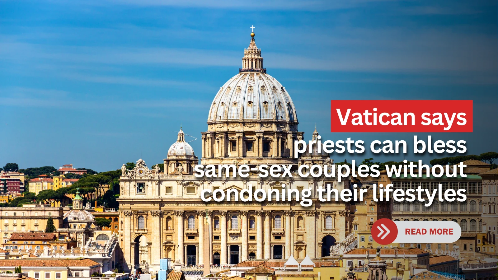 Vatican says priests can bless same-sex couples without condoning their  lifestyles | Catholic News Agency