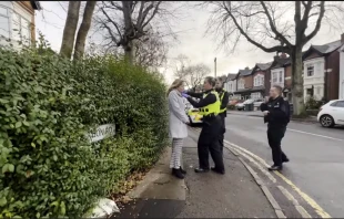 Isabel Spruce-Vaughn was arrested twice for praying outside abortion clinics. Credit:ADF UK