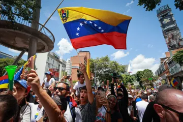 'Ganó Venezuela' Opposition Protest in Caracas