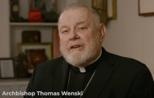 Miami Archbishop Thomas Wenski is leading a campaign that will highlight various reasons to vote against the amendment, including that it allows third-trimester abortions and eliminates a law requiring parental consent for minors obtaining abortions. Credit: Courtesy of the Archdiocese of Miami/Screenshot