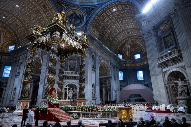 A view of St. Peter's Basilica