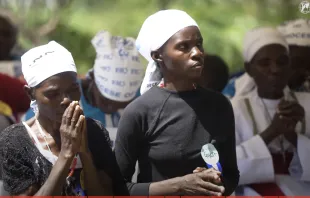 The Archdiocese of Kisumu has formed a group called “St. Monica Widows” for women who have lost their husbands “because the other option is they are inherited” by a male relative of the deceased husband, Archbishop Maurice Muhatia Makumba said. Credit: “EWTN News in Depth”/Screenshot