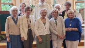 Widows who are members of the Widows of Prayer gather together in community in various parts of the country. The group is headquartered in the Diocese of Green Bay, Wisconsin, and has grown since its founding in 1994 from five widows to 60, with eight candidates currently in discernment.